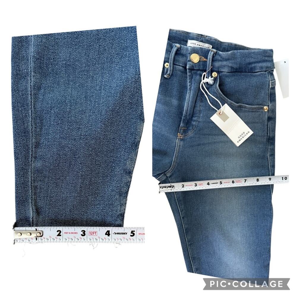 Good American Good Legs Skinny Sculpting Jeans Stretch Blue655 Women’s 26 NEW - Picture 9 of 11